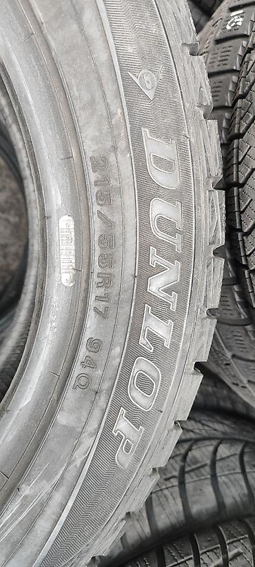 17 215 55: Шины 215 / 55 / R 17, Зима, Б/у, Комплект, Легковые, Япония, Dunlop — 3