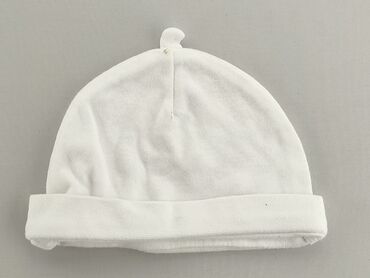 czapka zimowa niemowlęca z pomponem: Czapka, stan - Dobry