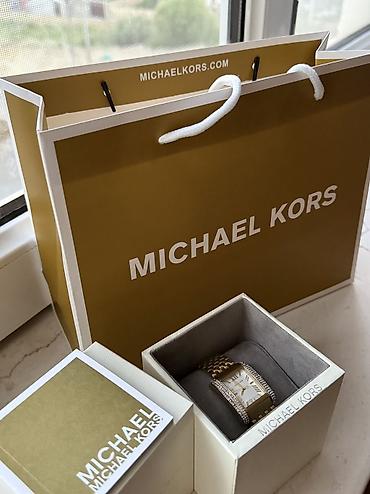 saat gumuş: Yeni, Qol saatı, Michael Kors, rəng - Qızılı — 1
