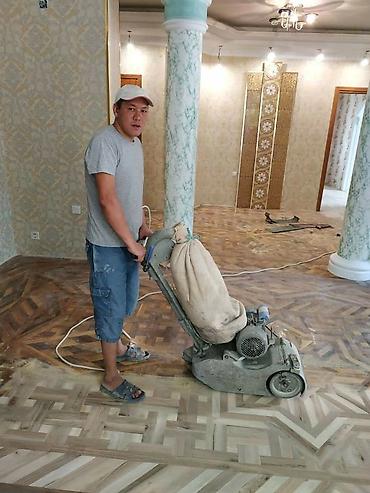 Шлифовочные работы: Шлиф стелим пол паркет ламинат — 10
