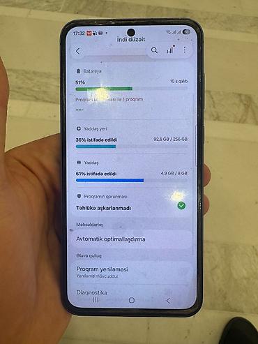 samsung es: Samsung Galaxy A55 5G, 256 GB, rəng - Mavi — 6