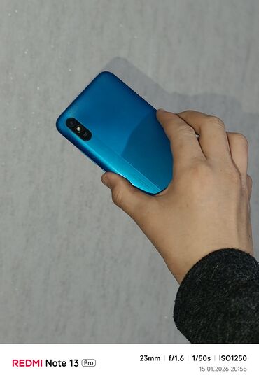 Redmi: Redmi, Redmi 9A, Б/у, 32 ГБ, цвет - Синий, 2 SIM — 3