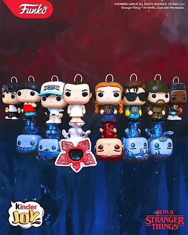 açarliq: Kinder Joy – “Stranger Things” butun kolleksiya fiqurlari satilir 24 — 1