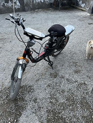 electro moto: Elektrik velosipedi – Mustang - Rəng: qara/qırmızı - Çərçivə: aşağı — 5