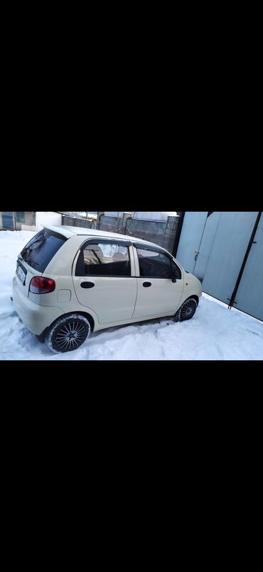тюнинг матиз: Daewoo Matiz, 5‑дверный хэтчбек, светло‑кремовый цвет. Основные