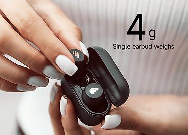 Qulaqcıqlar: Yeni Simsiz (Bluetooth) Qulaqcıqlar, Edifier, rəng - Qara — 9