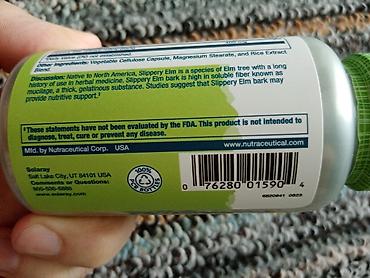 Medicinski proizvodi: Klizavi brest ili Slippery elm-Novo ne otvoreno pakovanje! Brest — 3