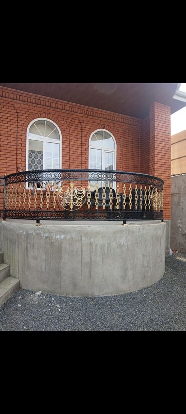 Balkon məhəccərləri: Balkon məhəccəri, Dəmir — 2