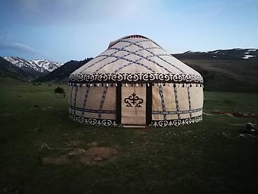 Аренда юрт: Аренда юрты, Каркас Деревянный, 85 баш, С полом, Самовар, Стол — 2