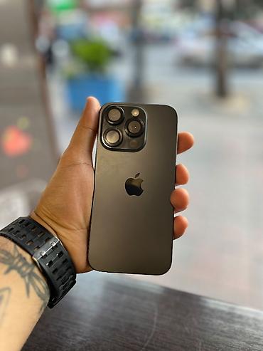 iphone 15 2 el: IPhone 15 Pro, 128 GB, Black Titanium, Face ID — 1