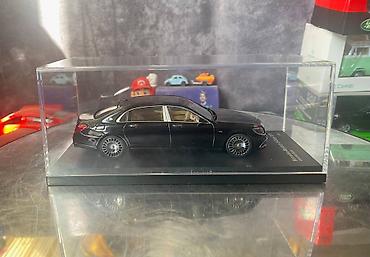 Avtomobil modelləri: Коллекционная модель Mercedes-Maybach S-class X222 obsidian black 2019 — 9