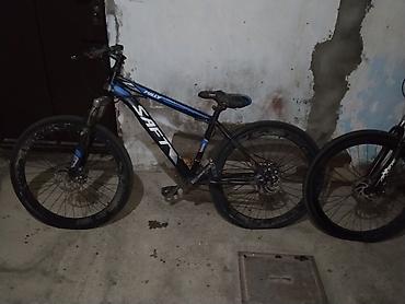 İdman velosipedləri: Dağ velosipedi – hardtail, disk əyləcləri, amortizatorlu ön villa - — 1