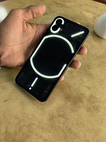 запчаст телефон: Nothing, Phone 1, Б/у, 128 ГБ, цвет - Черный, 2 SIM — 3