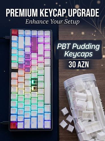 honor choice earbuds 2: PBT Pudding Keycaps – klaviaturanıza vizual yüksəliş və rahat yazı — 1