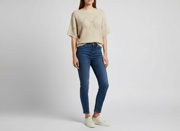 kapcie z chomikiem: Orsay, Sweter damski, rozmiar One size