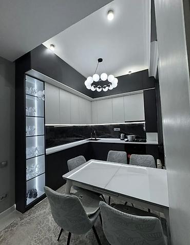 Продажа квартир: 3 комнаты, 90 м², Асанбай мкр Элитка, 6 этаж, Дизайнерский ремонт — 4