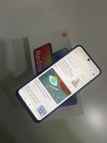 Xiaomi: Xiaomi Redmi Note 9S, 128 GB, rəng - Göy, 
 Barmaq izi