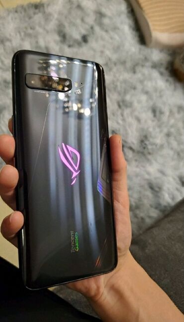 телефен: Asus ROG Phone 3, Колдонулган, 256 ГБ, 2 SIM