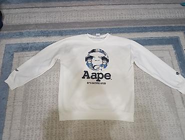 Толстовки: Свитшот AAPE BY A BATHING APE носилось пару раз но имеются некоторые — 1