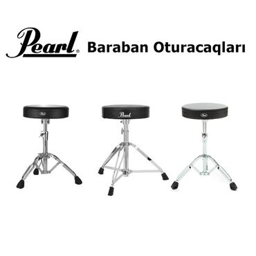 Elektro gitaralar: Pearl Baraban Oturacaqları 140 AZN-den başlayan qiymətlərlə Baraban