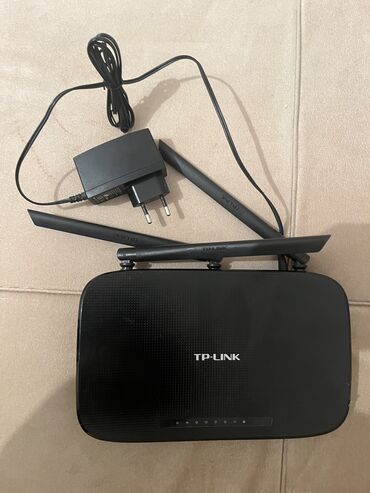 modem tplink: TP-Link modem, çox az işlənib. Real alıcıya endirim olacaq
