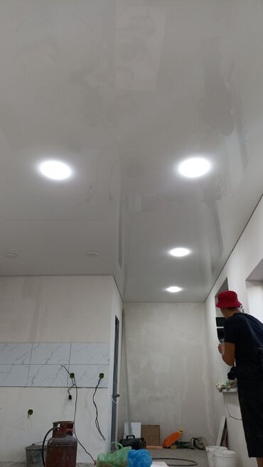 Натяжной потолок: Натяжной потолок Матовое, 3D потолки, Глянцевое Бесплатный замер, Демонтаж, Гарантия — 7