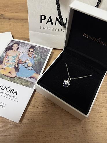 золотые подвески: Подвеска Pandora с цепочкой - Материал: серебро 925 пробы (ярлык на — 4