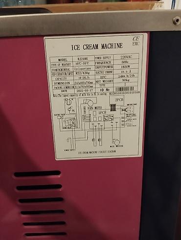 Dondurma aparatları: Dondurma aparatı – 3 kranlı, iki qarışım üçün Məhsul təsviri: - — 7