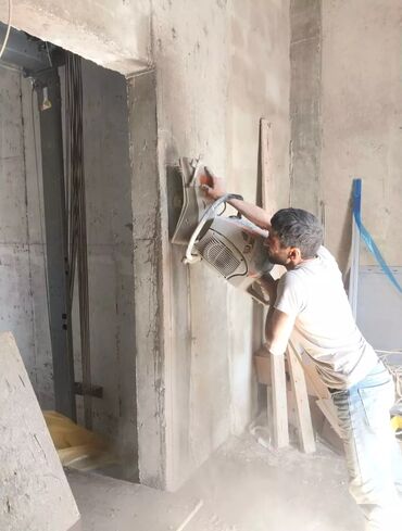 Beton işləri: Beton kəsimi və açılışların hazırlanması xidməti - Armaturlu beton — 10