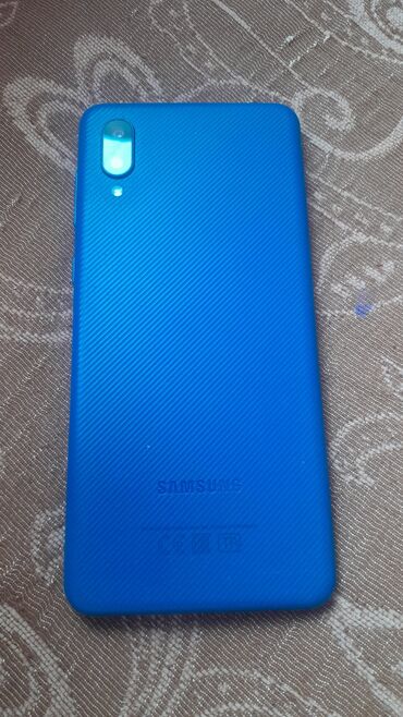 чехол samsung tab 3: Samsung Galaxy A02, 32 GB, rəng - Mavi, Sensor, İki sim kartlı