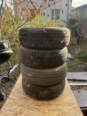 шины бу оптом из японии: Шины 215 / 60 / R 17, Зима, Комплект, Легковые, Япония, Bridgestone