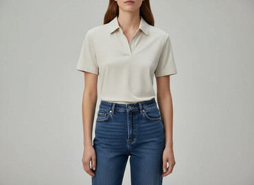 zara koszulki polo: Zara, Damska koszulka polo, rozmiar S