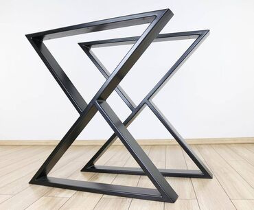 ikea deciji radni stolovi: Noge za sto 002 Dimenzija 70x72cm Materijal : Metalna cev 60x20