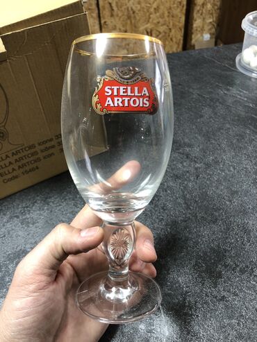 акрил стекло: Бокалы Stella Artois 0.33 мл. Комплект 6шт