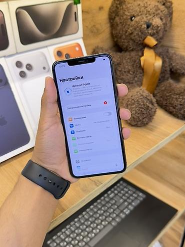 iphone air бишкек: IPhone 11 Pro Max, Б/у, 256 ГБ, Space Gray, Защитное стекло, В рассрочку, 100 % — 8