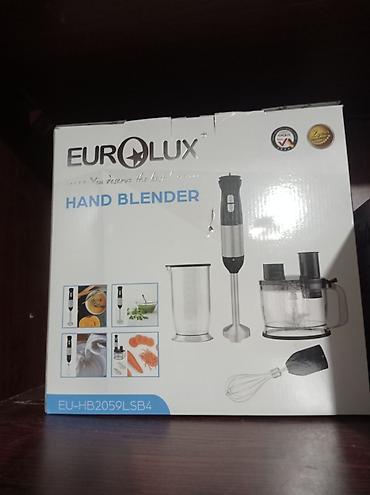 mikro it: EUROLUX Hand Blender EU-HB2059LSB4 – 4‑ü 1-də çoxfunksiyalı mətbəx — 1