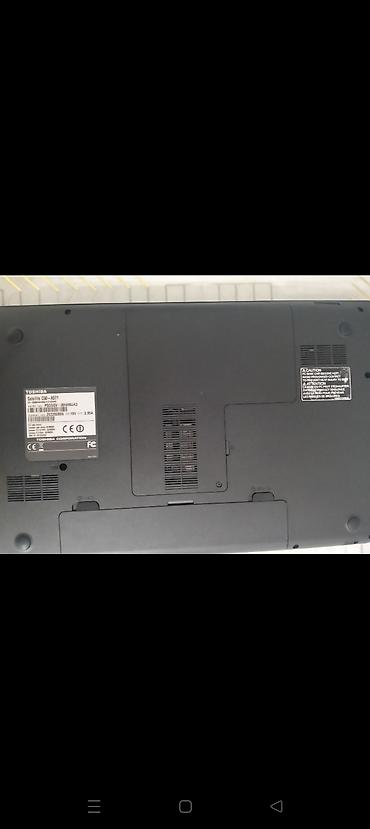 noutbuklar toshiba: Toshiba Satellite noutbuku - Ekran: 15.6" (parlaq panel) - Prosessor — 8