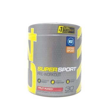 Super Sport Pre-Workout tozu, məşqdən əvvəl istifadə üçün nəzərdə