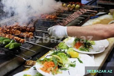 restoran: Aşpaz Manqalçı, kababçı. 6 ildən artıq təcrübə