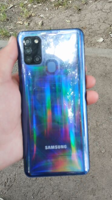 кнопычные телефоны: Samsung galaxy A21s срочно продается б/у окончательная цена 4,000сом