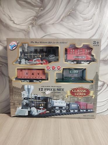 игровые наборы паровозик thomas: Классическая детская железная дорога Classic Train, набор из 12 — 3