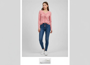 t shirty w róże: Жіноча блуза, розмір S