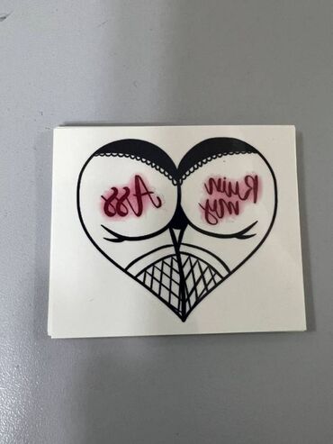 Тату, пирсинг: Временные татуировки – переводные наклейки Набор стильных переводных — 6