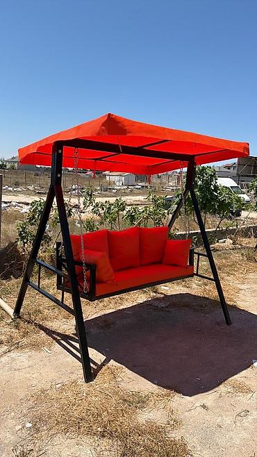 bar otracagi: Metall yelləncək – həyət və terraslar üçün - Karkas: qalın divarlı — 7