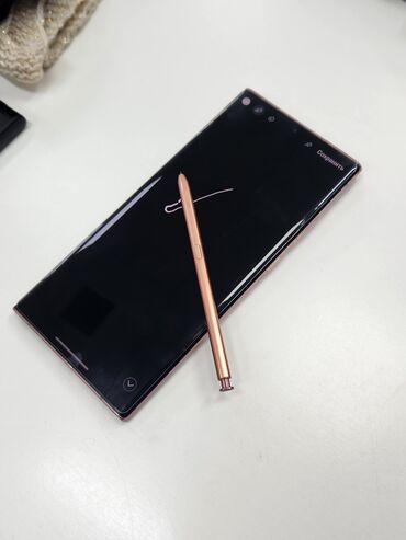 самсунг галакси ноте 10: Samsung Galaxy Note 20 Ultra, Б/у, 256 ГБ, цвет - Коричневый, 2 SIM, eSIM