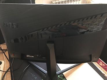 купить бу монитор 144 гц: MSI 24 düym 144Hz Curved Gaming Monitor satılır. İdeal vəziyyətdədir — 2