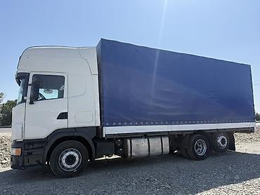 Тентованный грузовик Scania ( с полуприцепом-тентом). Основные — 8