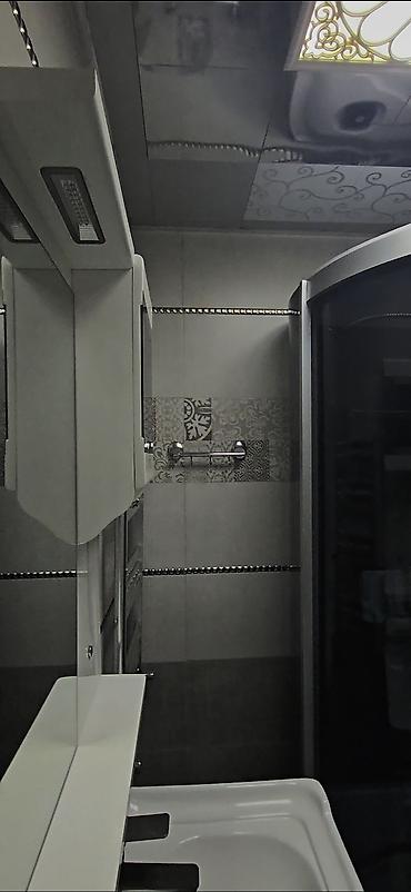 Mətbəx mebeli: Mətbəx mebeli dəsti - Dizayn: Parlaq qara alt modullar və narıncı üst — 11