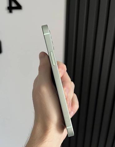 14 pro max: IPhone 12, Б/у, 128 ГБ, Зеленый, Чехол, 99 % — 2