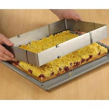 tchibo cena: Podesivi pravougaoni kalup za torte i kolače NOVO. Opis proizvoda — 7